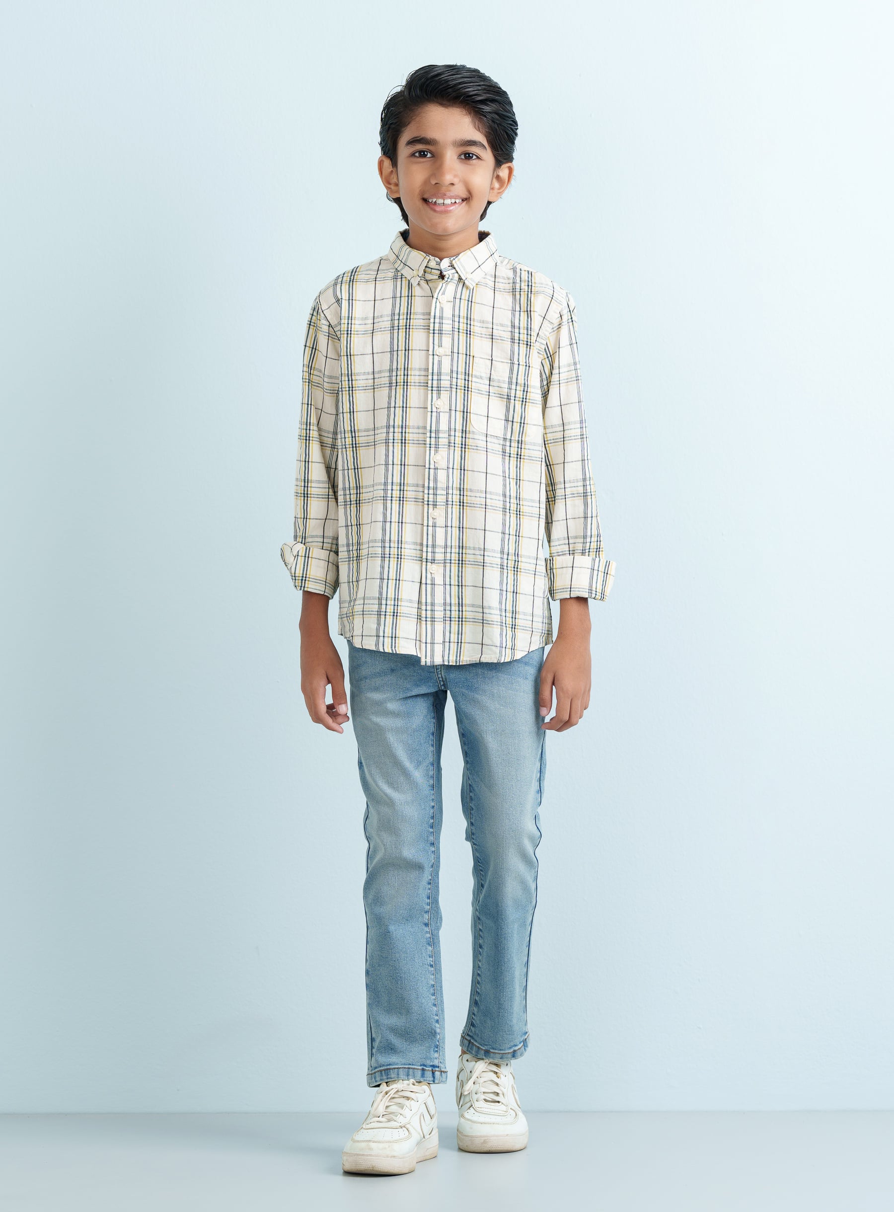 Classic Plaid Check Shirt