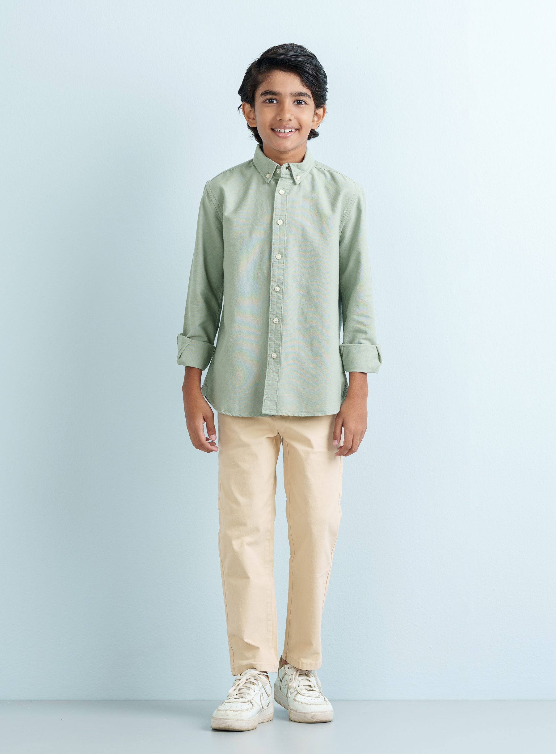 Mint Green Full Sleeve Shirt