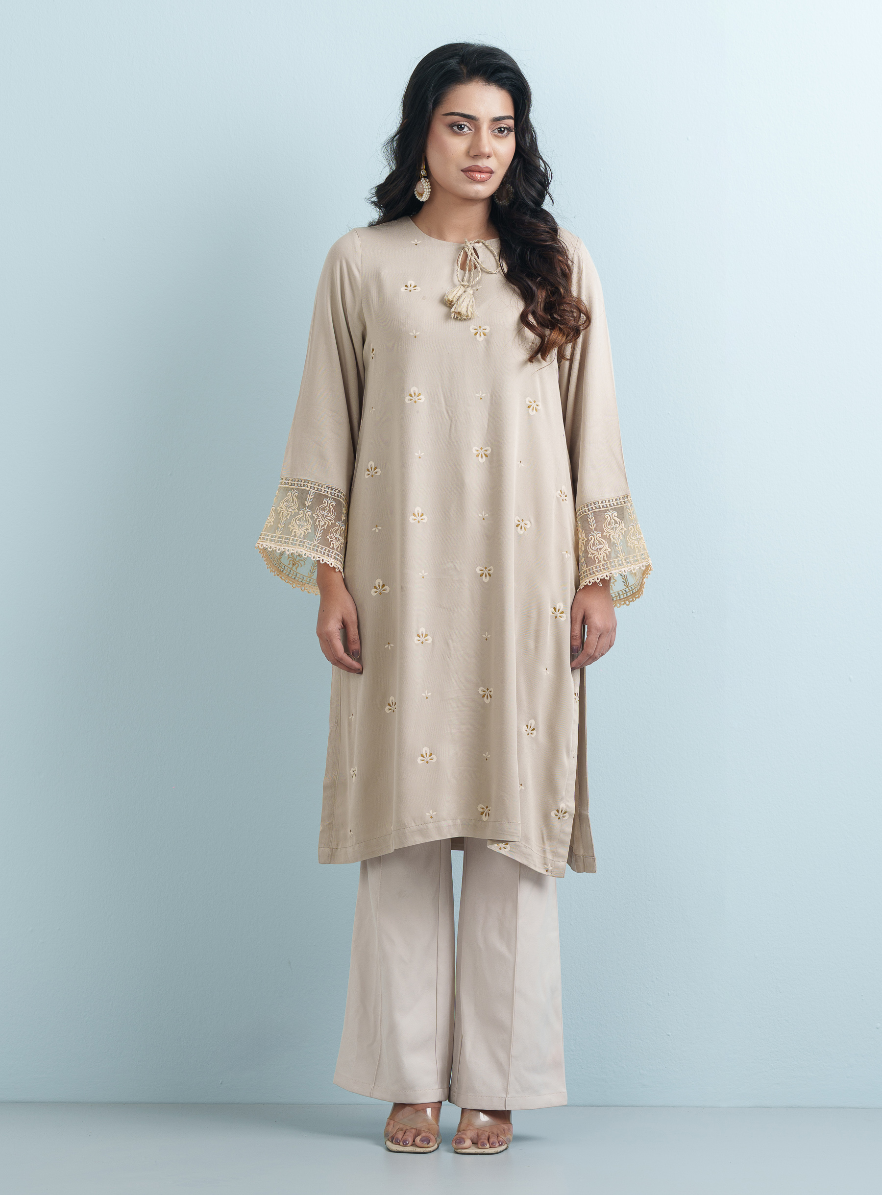 Sandstone Tassel  Tops Long