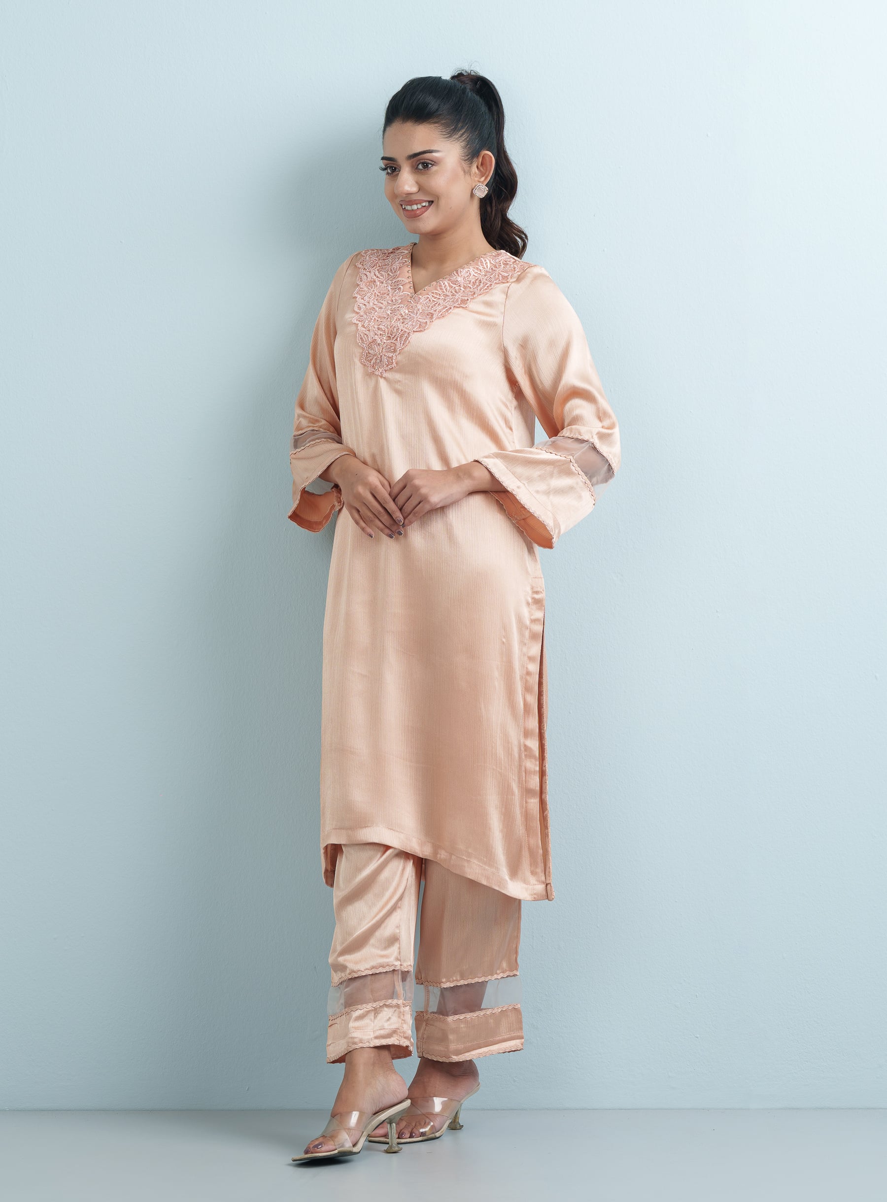 The Lumina Silk Two Piece